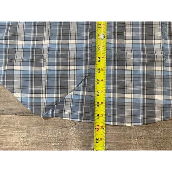 Filson Twin Lakes Sport Mens M Short Sleeve Button Up Plaid Outdoors Camp Shirt - Picture 5 of 9